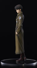 Image: Attack on Titan PVC Figure: Levi  (Coat Style) - Union Creative