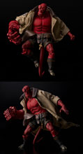 Image: Hellboy PX Action Figure: BPRD Shirt Version  (1/12 Scale) - 1000 Toys Inc.