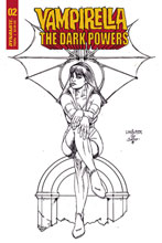 Image: Vampirella: The Dark Powers #2 (incentive 1:20 cover - Linsner B&W)  [2021] - Dynamite
