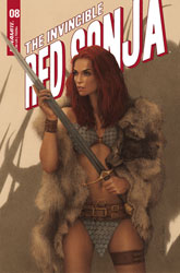 Image: Invincible Red Sonja #8 (cover C - Celina) - Dynamite