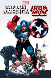 Image: Captain America / Iron Man #3 (variant homage cover - Philip Tan) - Marvel Comics