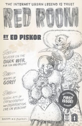 Image: Red Room #1 (variant 2nd printing sketch cover)  [2021] - Fantagraphics Books