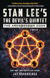 Image: Stan Lee's The Devil's Quintet: The Armageddon Code HC  - Tor Books