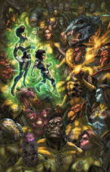 Image: Green Lantern #10 (variant card stock cover - Alan Quah) - DC Comics