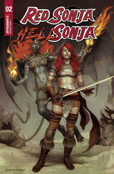 Image: Red Sonja Hell Sonja #2 (cover A - Puebla)  [2023] - Dynamite