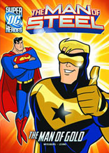 Image: Man of Steel: Superman and the Man of Gold SC  - Capstone Press