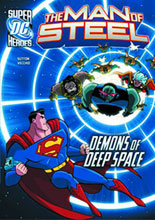 Image: DC Super Heroes - Man of Steel Young Readers: Demons of Deep Space SC  - Capstone Press
