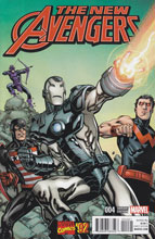 Image: New Avengers #4 (variant cover - Raney Marvel '92) - Marvel Comics