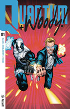 Image: Quantum and Woody [2017] #1 (cover C incentive - Ultra Foil Chase Shaw) (20-copy) - Valiant Entertainment LLC