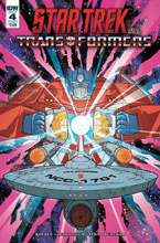 Image: Star Trek vs. Transformers #4 (cover A - Murphy) - IDW Publishing