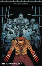 Image: Return of Wolverine #4 (variant cover - Shalvey) - Marvel Comics