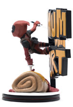 Image: Deadpool Q-Figure Max Diorama: Maximum Effort  - Quantum Mechanix Inc