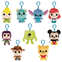 Disney Pixar Figure Keychain 18 Piece Blind Mystery Box