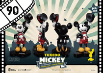 Image: Disney MC-008 90th Anniversary Statue: Tuxedo Mickey  (1/4 Scale) - Beast Kingdom Co., Ltd
