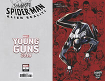 Image: Symbiote Spider-Man: Alien Reality #1 (variant Young Guns cover - Checchetto) - Marvel Comics