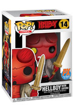 Image: Pop! Comics Vinyl Figure 014: Hellboy with Sword  - Funko