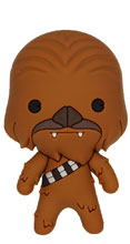 Image: Star Wars 3D Foam Magnet: Chewbacca  - Monogram Products