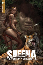 Image: Sheena: Queen of the Jungle Vol. 02 #2 (cover A - Parrillo) - Dynamite