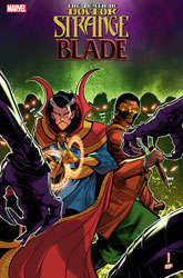 Image: Death of Doctor Strange: Blade #1 (variant cover - Baldeon) - Marvel Comics