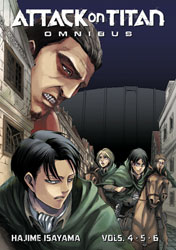 Image: Attack on Titan Omnibus Vol. 02  (Vols. 4-5-6) SC - Kodansha Comics