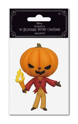 Image: Nightmare Before Christmas 3D Foam Magnet: Pumpkin King  - Monogram Products