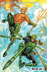 Image: Aquaman / Green Arrow: Deep Target #3 (variant card stock cover - Jonboy Meyers) - DC Comics