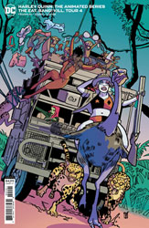 Image: Harley Quinn: Animated Series - The Eat. Bang! Kill Tour #4 (variant card stock cover - De Landro) - DC Comics