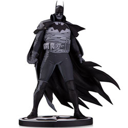Image: DC Batman Black & White Statue: Batman by Mike Mignola  - Tmp Toys / Mcfarlane's Toys