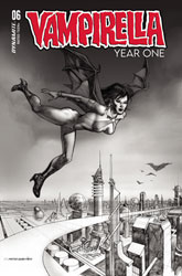 Image: Vampirella: Year One #6 (cover F incentive 1:10 - Nowlan pencils original) - Dynamite