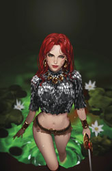 Image: Immortal Red Sonja #9 (cover L - Leirix Ltd virgin) - Dynamite