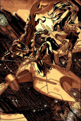 Image: Batman vs. Robin #4 (cover E incentive 1:50 cardstock - Tony Harris) - DC Comics