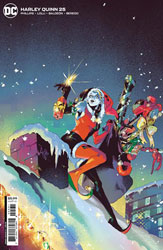 Image: Harley Quinn #25 (cover C cardstock DC Holiday Card - Al Kaplan) - DC Comics