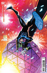 Image: Nightwing #99 (cover C cardstock DC Holiday Card - Dan Mora) - DC Comics