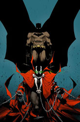 Image: Batman / Spawn #1 (cover S acetate - Jimenez)  [2022] - DC Comics