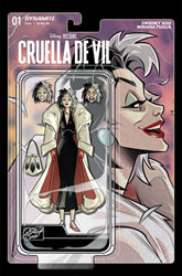 Image: Disney Villains: Cruella De Vil #1 (cover D Action Figure - Miriana Puglia) - Dynamite