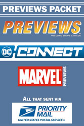 Image: Previews #428 Packet  (Priority Mail) - Diamond Comics