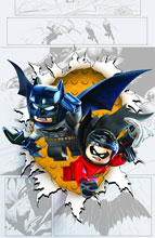 Image: Batman and Robin #36 (Robin Rises) (variant cover - Lego) - DC Comics