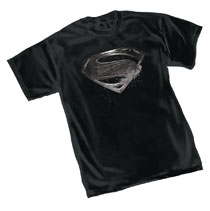 Image: Justice League T-Shirt: Superman Symbol  (XL) - Graphitti Designs