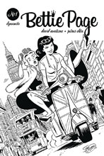 Image: Bettie Page Vol. 02 #1 (incentive cover - Chantler virgin) (30-copy) - Dynamite