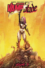 Image: Vampblade Vol. 08: Queen of Hell SC  - Action Lab - Danger Zone
