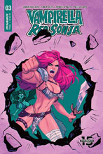 Image: Vampirella / Red Sonja #3 (cover B - Tarr) - Dynamite