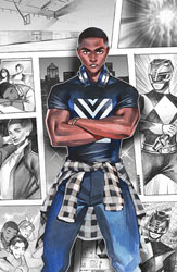 Image: Power Rangers #13 (cover H Unlockable - Gonzales) - Boom! Studios