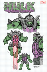 Image: Hulk #1 (incentive 1:10 Design cover - Ottley) - Marvel Comics