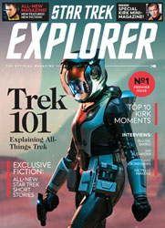 Image: Star Trek Explorer Magazine #1 (newstand cover) - Titan Comics