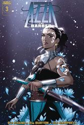Image: Azza the Barbed #3 (cover A - Burton)  [2022] - Scout Comics