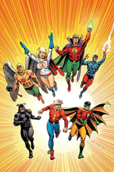 Image: Justice Society of America #1 (cover D incentive 1:25 card stock - Jerry Ordway)  [2022] - DC Comics