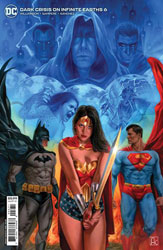 Image: Dark Crisis on Infinite Earths #6 (cover C card stock Infinite Crisis Homage - Ariel Colon)  [2022] - DC Comics