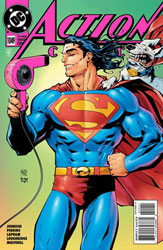 Image: Action Comics #1049 (cover C card stock 90s Rewind - Roger Cruz) - DC Comics