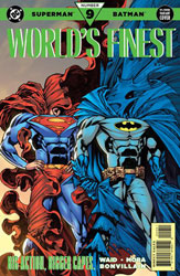 Image: Batman / Superman: World's Finest #9 (cover C card stock 90s Rewind - Foccillo) - DC Comics