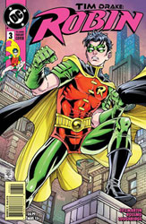 Image: Tim Drake: Robin #3 (cover C card stock 90s Rewind - Todd Nauck) - DC Comics